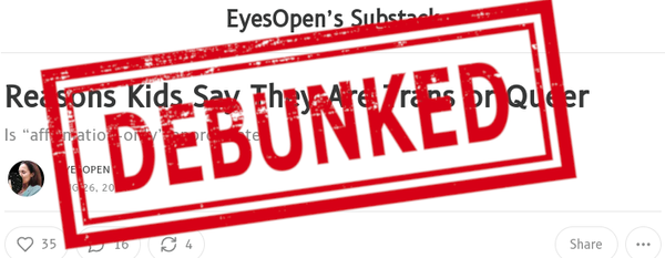 The Inconvenient Truth about Lisa Shultz's Article