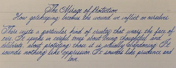 The Mirage of Protection